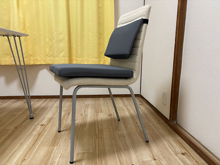 長時間の事務作業に