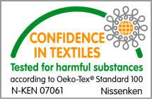 エコテックス100認証ラベル